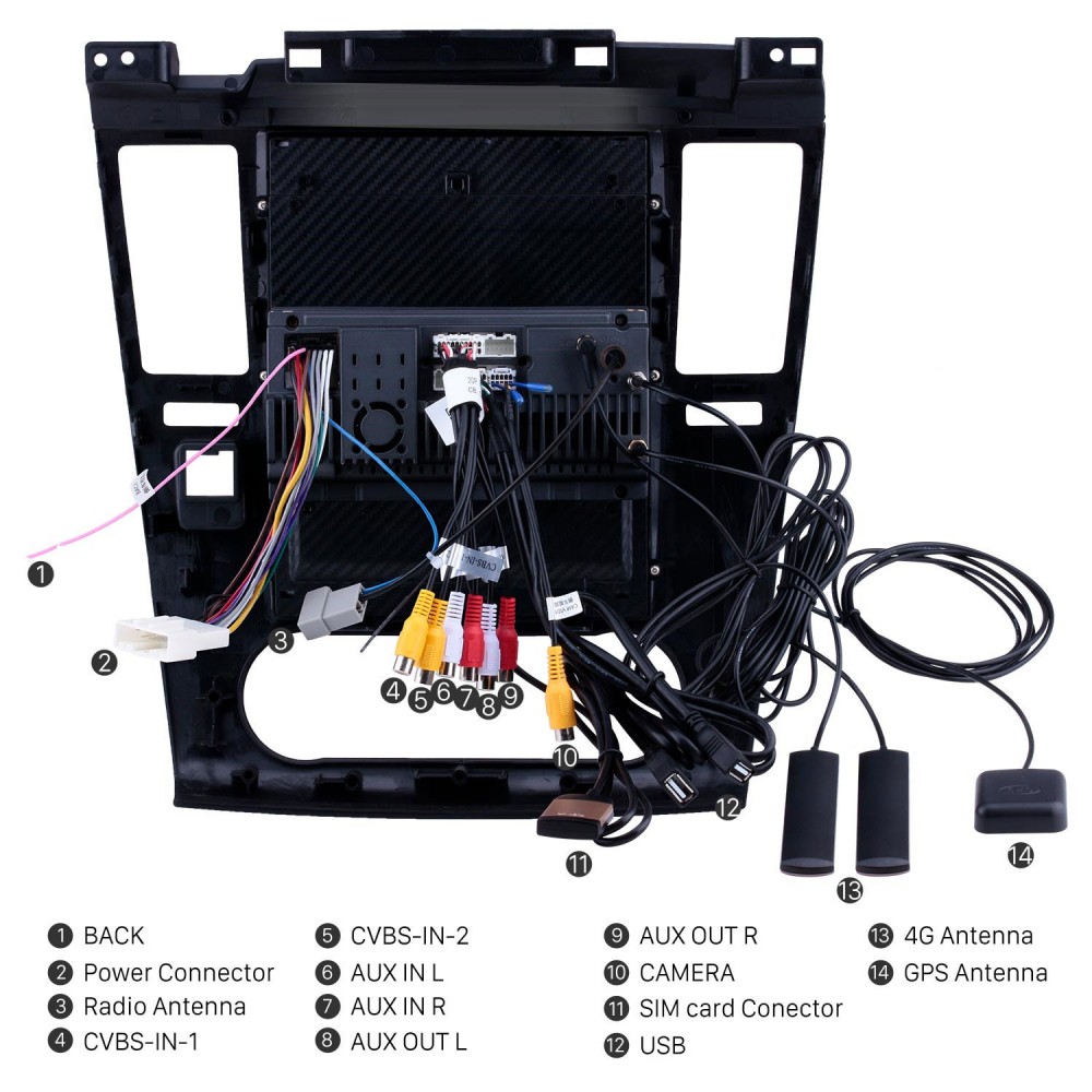 9,7-дюймовый Android 10.0 2005-2010 Nissan Tiida GPS-навигация Радио с  сенсорным экраном Bluetooth