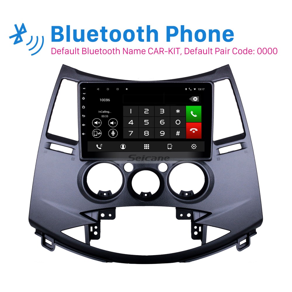 OEM 9 дюймов Android для 2006 Mitsubishi Grandis Radio с Bluetooth HD с  сенсорным экраном Поддержка GPS-навигатора Carplay