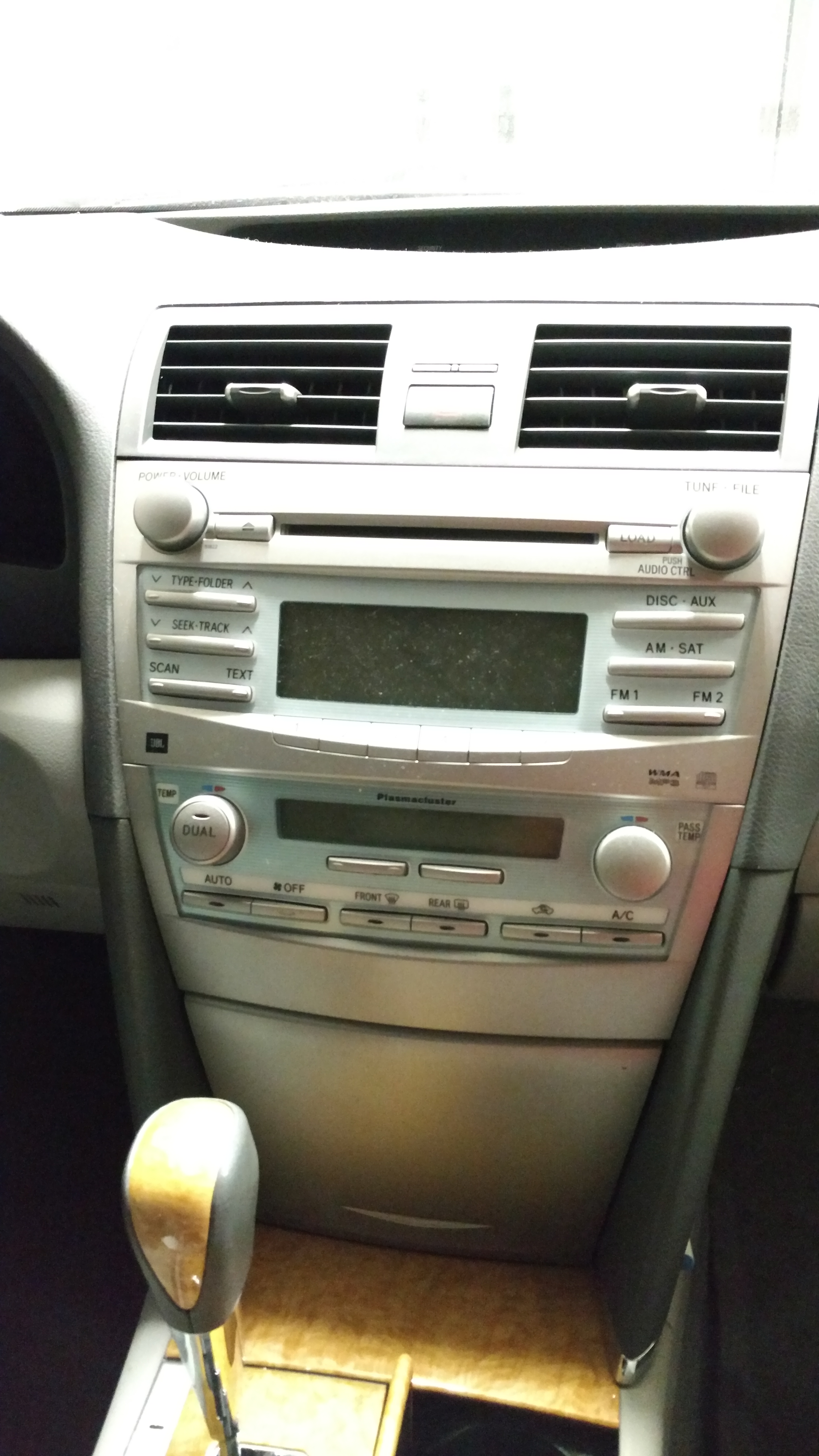 2007 toyota camry jbl sound system