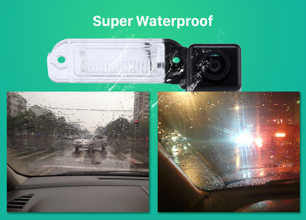 Super Waterproof HD coche visión trasera cámara para 2008-2012 Mercedes-Benz GL 2008-2012 ML envío gratis