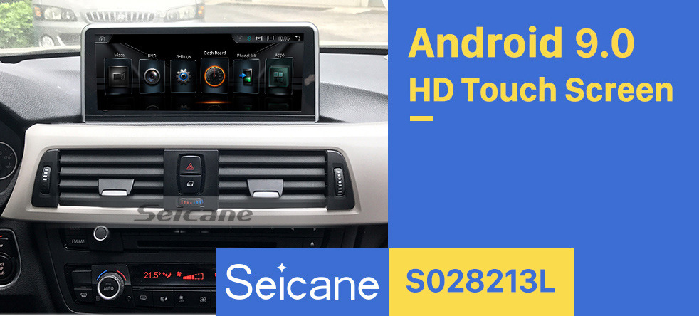 10.25 Inch Android 9.0 HD Touchscreen 2013-2016 BMW 3  