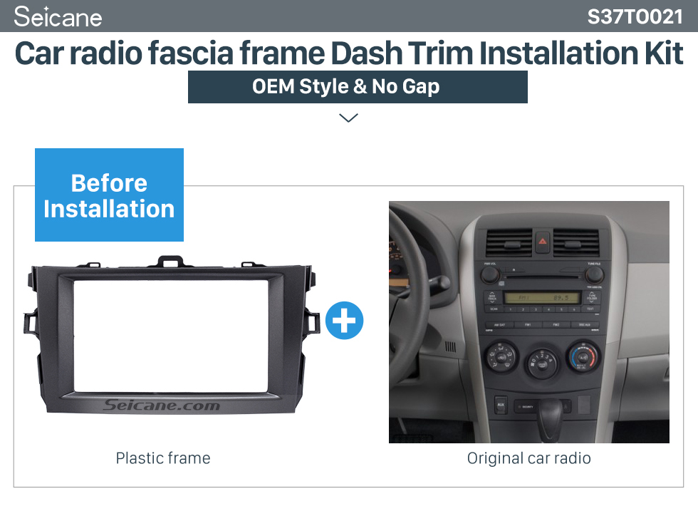 2010 corolla dash kit