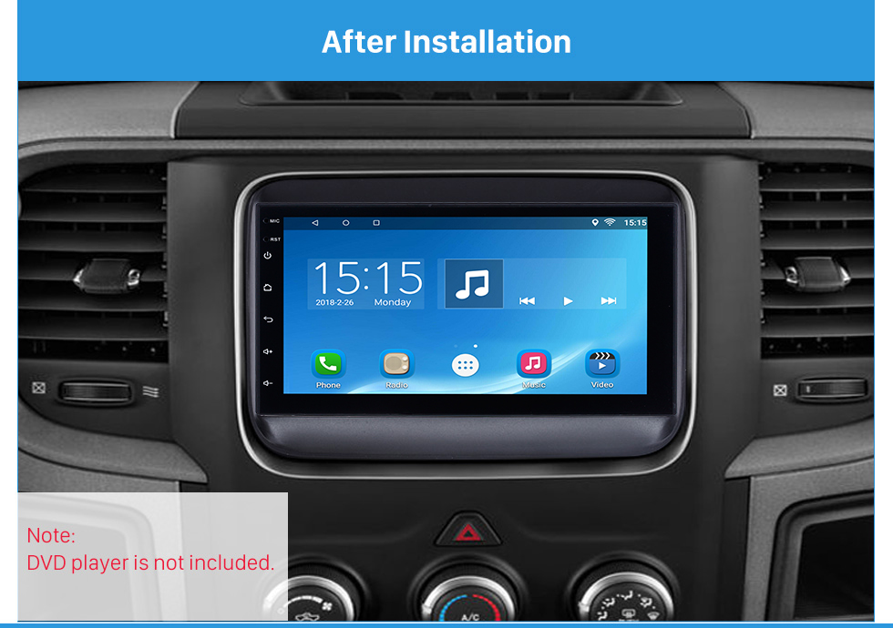 aftermarket radio for ram 1500