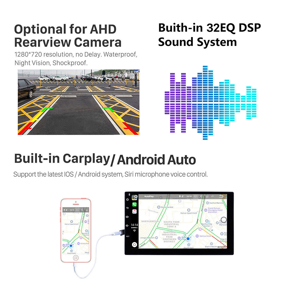 Seicane Android 10.0 12.3 pulgadas para 2014 2015 2016 2017 2018 2019 LEXUS RX HD Pantalla táctil Navegación GPS Radio con soporte Bluetooth USB Carplay DVR OBD2