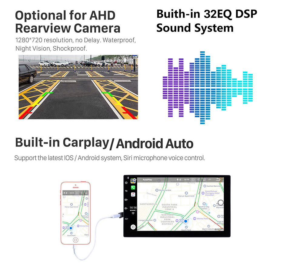 Seicane Android 10.0 10,25 Zoll für 2011 2012 2013 2014 2015 2016 2017 2018 2019 Lexus CT200 RHD Top Version Radio mit GPS Navigationssystem HD Touchscreen Bluetooth Unterstützung Carplay