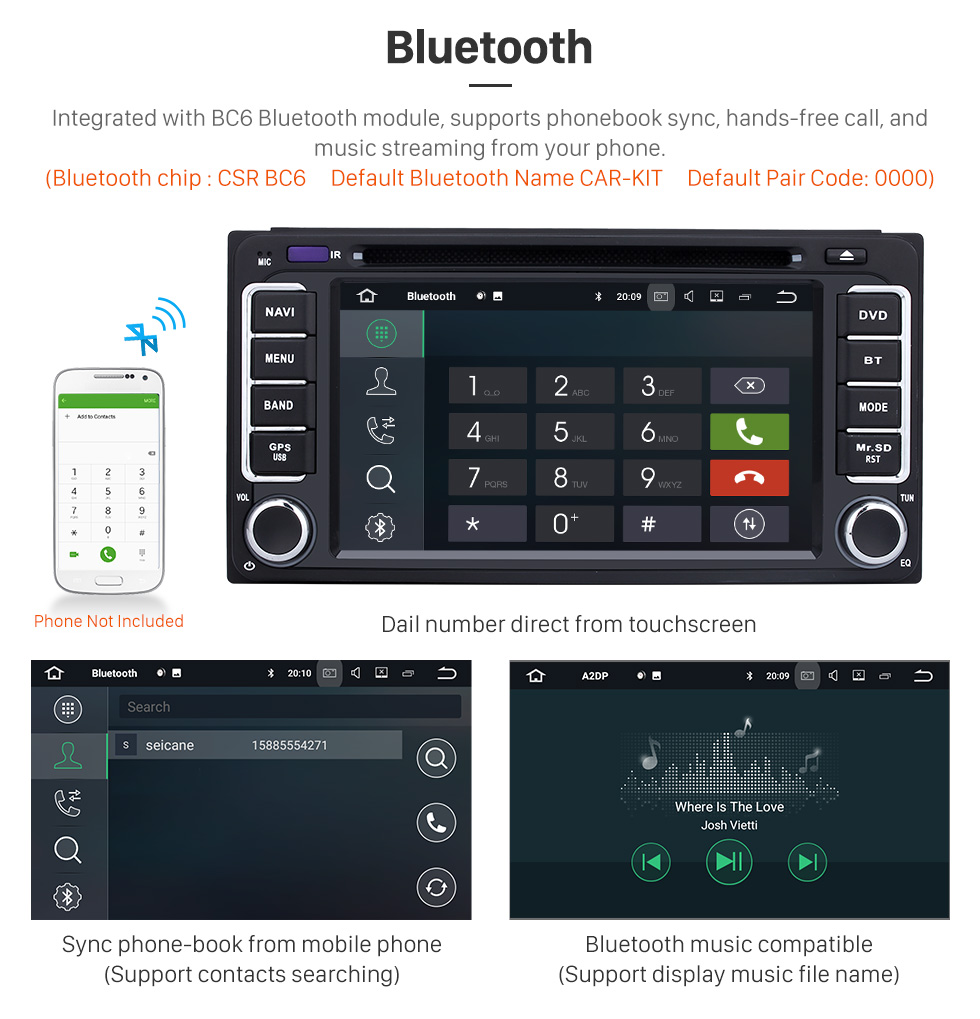 1998-2007 TOYOTA Land Cruiser 100 series Android 8.0 Radio 