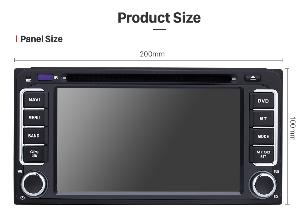 1998-2007 TOYOTA Land Cruiser 100 series Android 8.0 Radio 