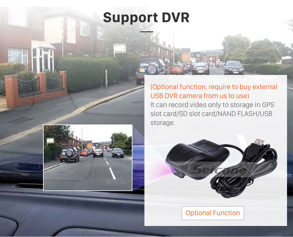 Seicane Android 10.0 de 9 pulgadas para 2012 Renault Duster RHD Radio Sistema de navegación GPS con pantalla táctil HD Soporte Bluetooth Carplay OBD2