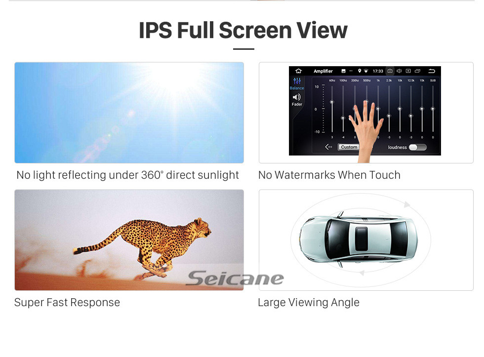 Seicane Para 2009-2013 Buick Enclave Rádio Android 12.0 HD Touchscreen 9 polegadas com Bluetooth Sistema de Navegação GPS Carplay suporte 1080P