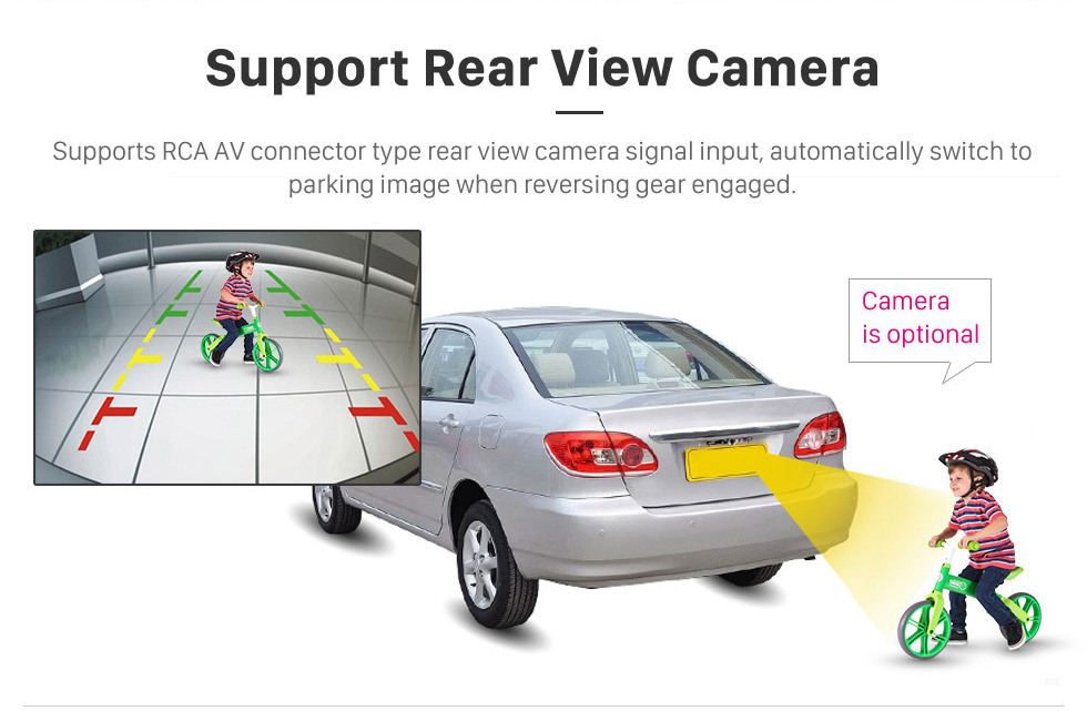 Seicane Tela sensível ao toque HD de 9 polegadas para 2008 2009 2010-2016 Volvo XC60 Rádio Android 13.0 Navegação GPS com suporte para Bluetooth Câmera traseira Carplay