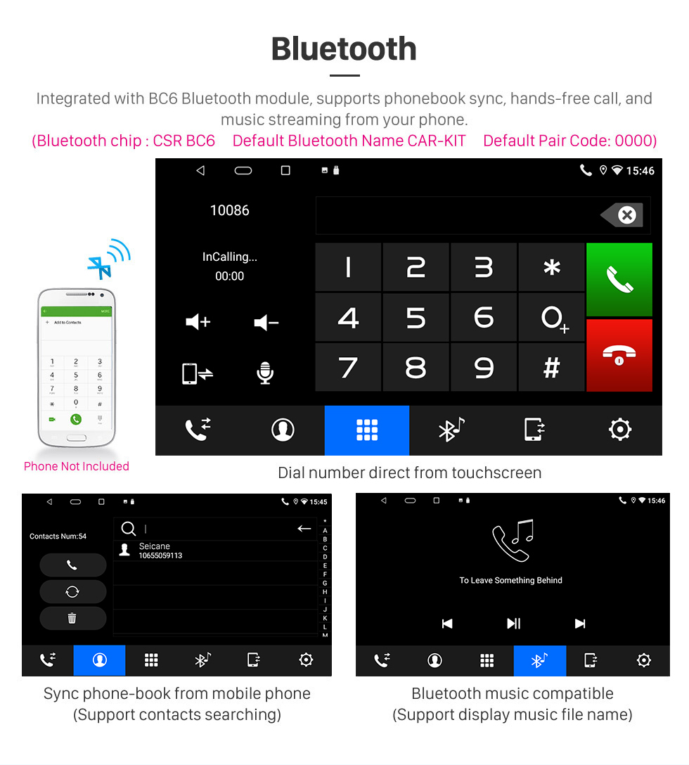 Seicane Android 10.0 para toyota yaris universal 7 polegadas hd touchscreen rádio sistema de navegação gps suporte bluetooth carplay obd2 dvr wifi controle de volante