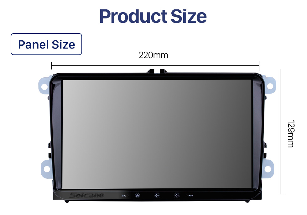 Belsee 10.1 inch Touch Screen Android 9.0 Auto Head Unit Car Radio  Replacement for Volkswagen VW Touran 2015 2016 2017 2018 2019 Stereo  Upgrade Autoradio In Dash GPS Navigation audio System Apple