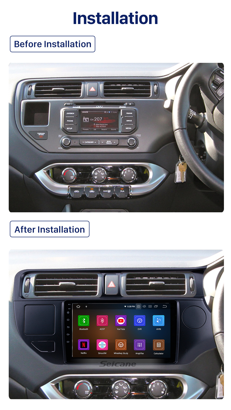 Carplay kia rio