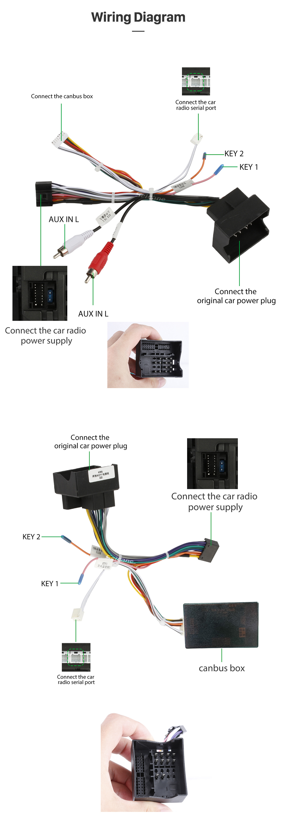 Seicane HD Touchscreen 9 inch Android 13.0 For 2000 2001 2002-2011 Mercedes SLK Class R171 SLK200 SLK280 SLK300 SLK350 SLK55 Radio GPS Navigation System Bluetooth Carplay support Backup camera