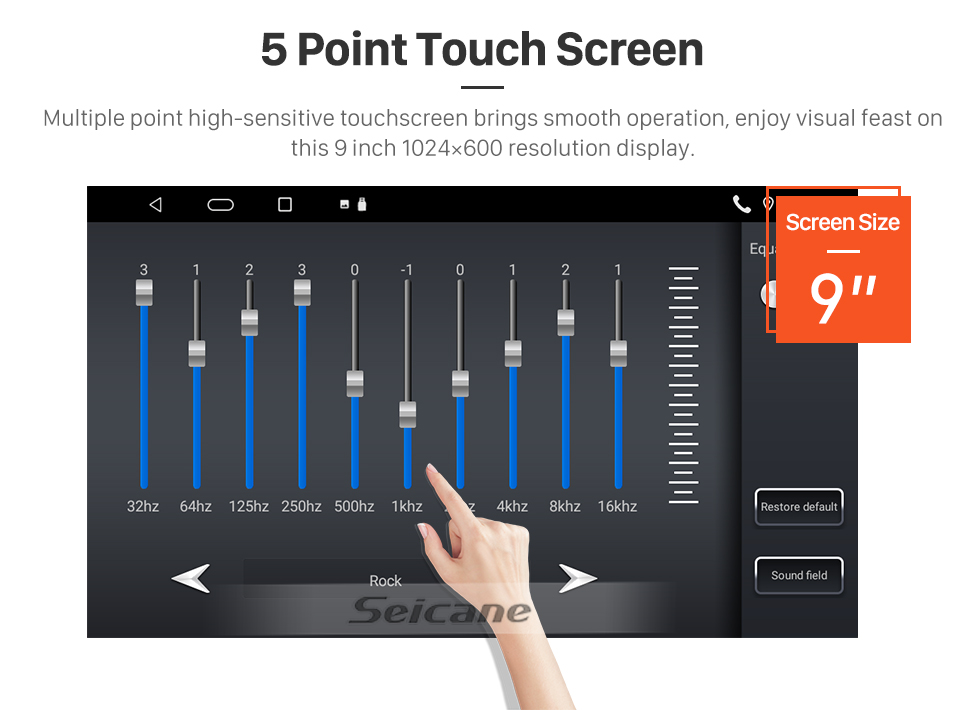 Seicane Автомобильная аудиосистема с сенсорным экраном Android 10.0 с GPS Carplay для Toyota Avalon 2013 года с поддержкой LHD Bluetooth WIFI DVR
