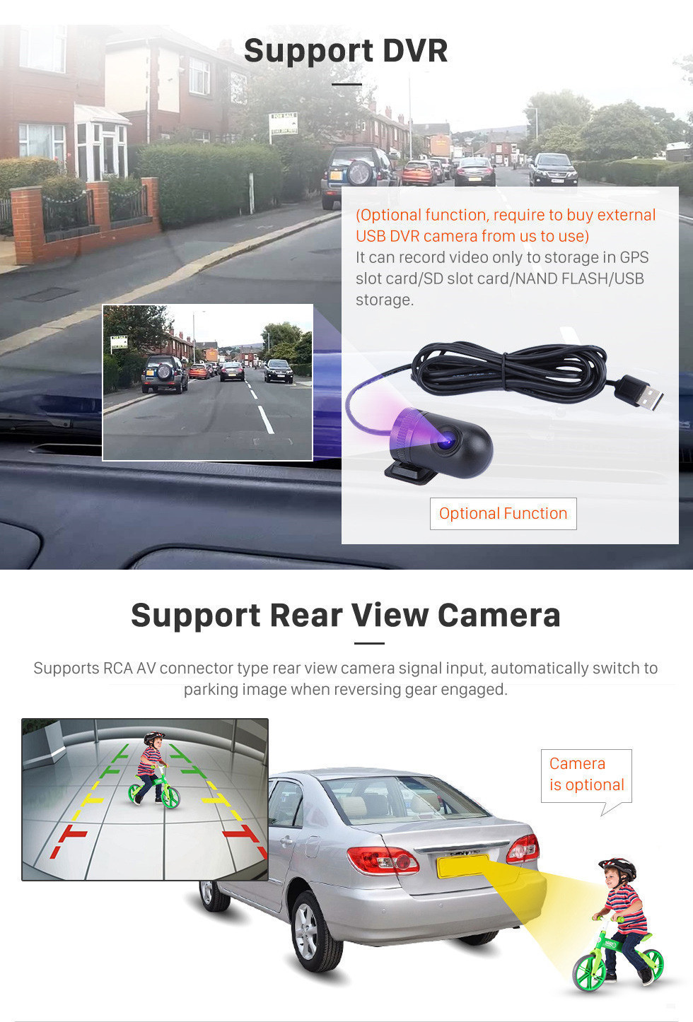 Seicane OEM 9 Zoll Android 11.0 HD Touchscreen GPS Navigationssystem Radio für 2018 VW Volkswagen Universal Bluetooth Unterstützung 3G / 4G WiFi DVR OBD II Carplay Lenkung Fernbedienung