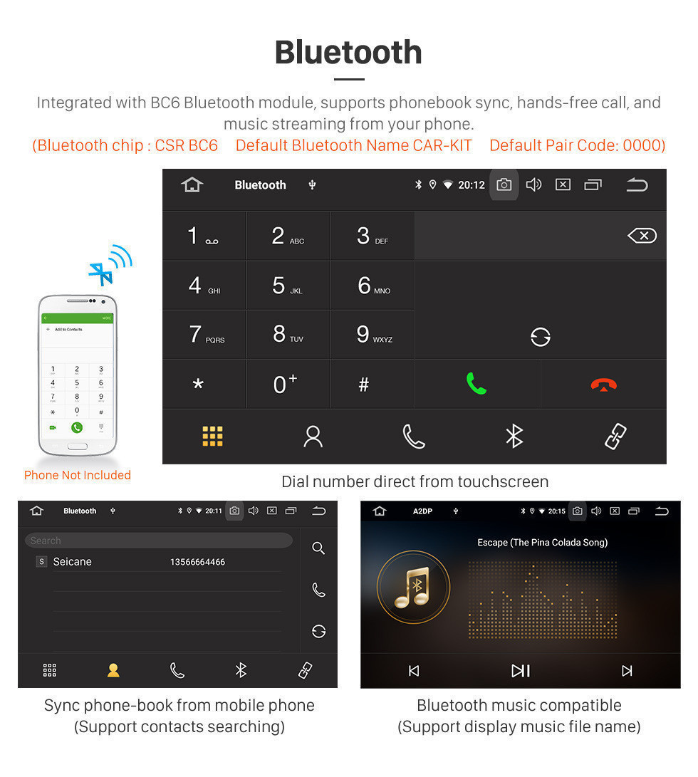 Seicane 9 Zoll HD Touchscreen 2018 2019 Suzuki ERTIGA Android 11.0 Radio mit GPS Navigationssystem Wlan USB Bluetooth Spiegel-Verbindung Unterstützung Backup Kamera DVR 1080 p DVD Spieler TPMS