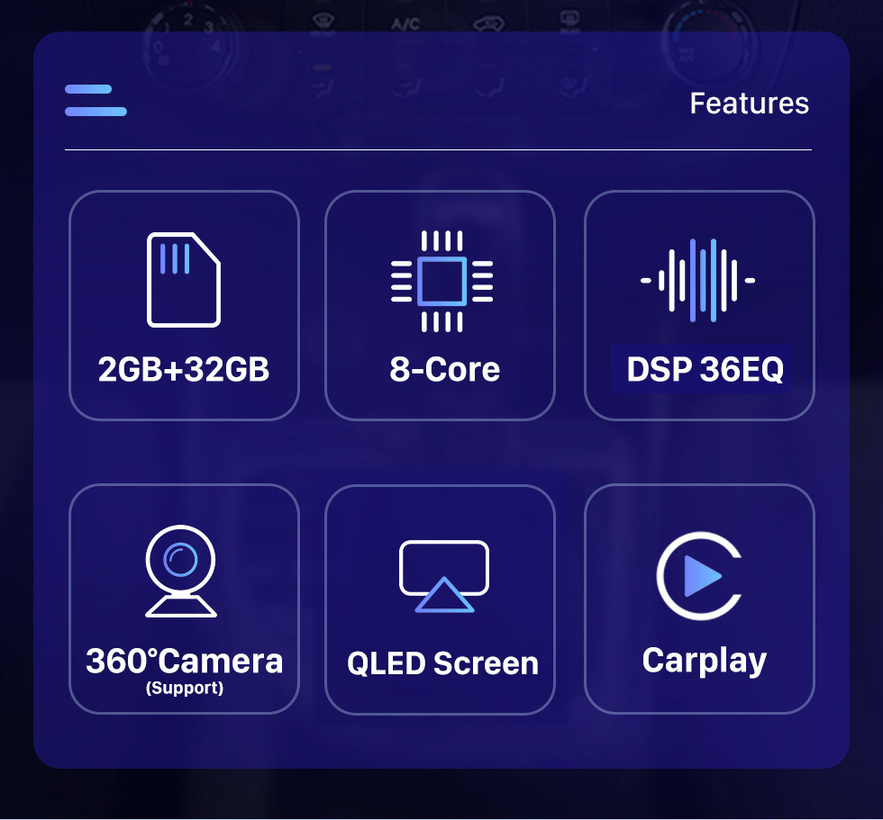 Seicane OEM 9,7 pouces Autoradio GPS HD Écran tactile Android 10.0 Stéréo pour 2011-2017 KIA Sportage R Système de navigation RHD Bluetooth Wifi Mirror Link Prise en charge USB Lecteur DVD Carplay 4G