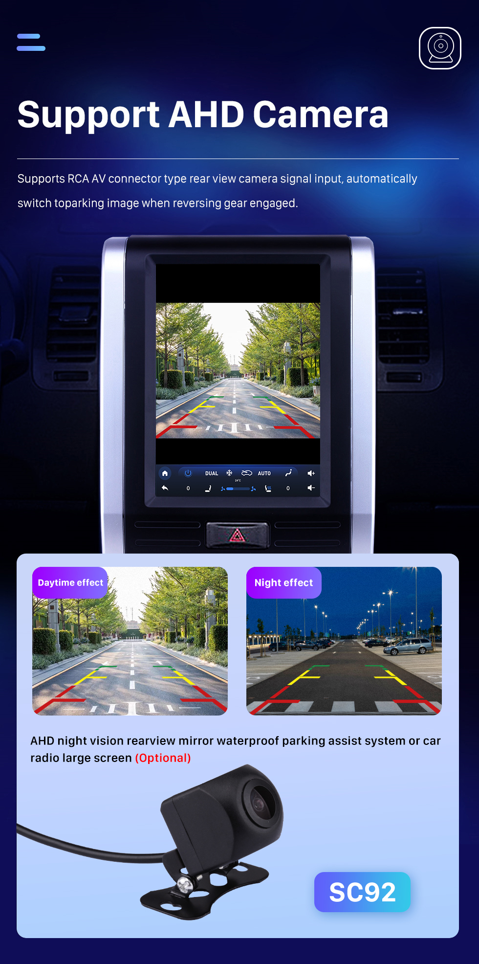 Seicane 9,7 Zoll Android 10.0 für 2008-2012 Nissan X-Trail MX6 GPS-Navigationsradio mit Touchscreen Bluetooth USB AUX WIFI-Unterstützung TPMS Digital TV Carplay