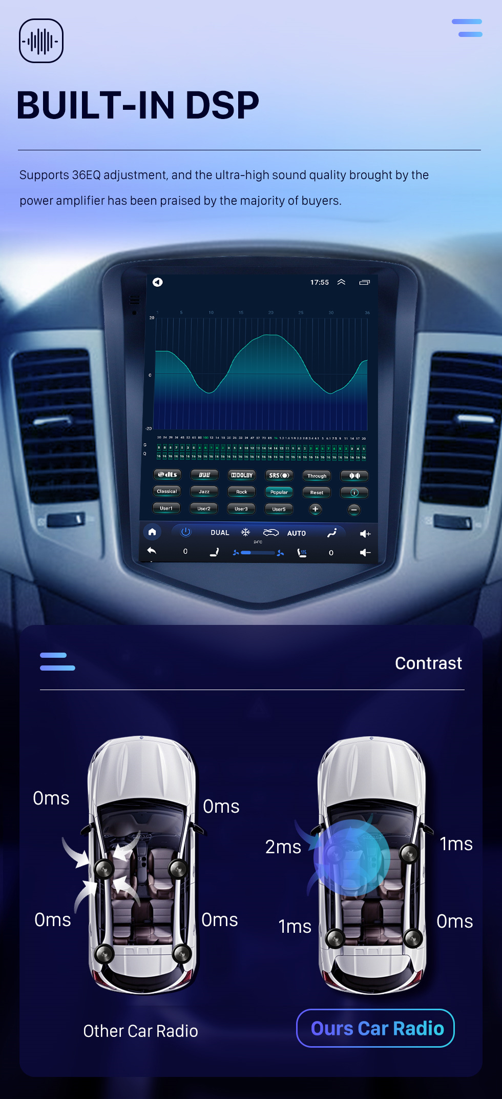 Seicane OEM 9.7 pulgadas Android 10.0 para chevy Chevrolet Classic Cruze 2008-2013 Radio de navegación GPS con pantalla táctil Bluetooth WIFI compatible con TPMS Carplay