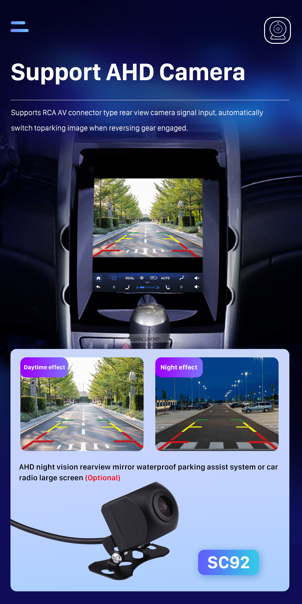 Seicane 2012-2015 Chevy Chevrolet Malibu 9,7 Zoll Android 10.0 GPS Navigationsradio mit HD Touchscreen Bluetooth Unterstützung Carplay Rückfahrkamera