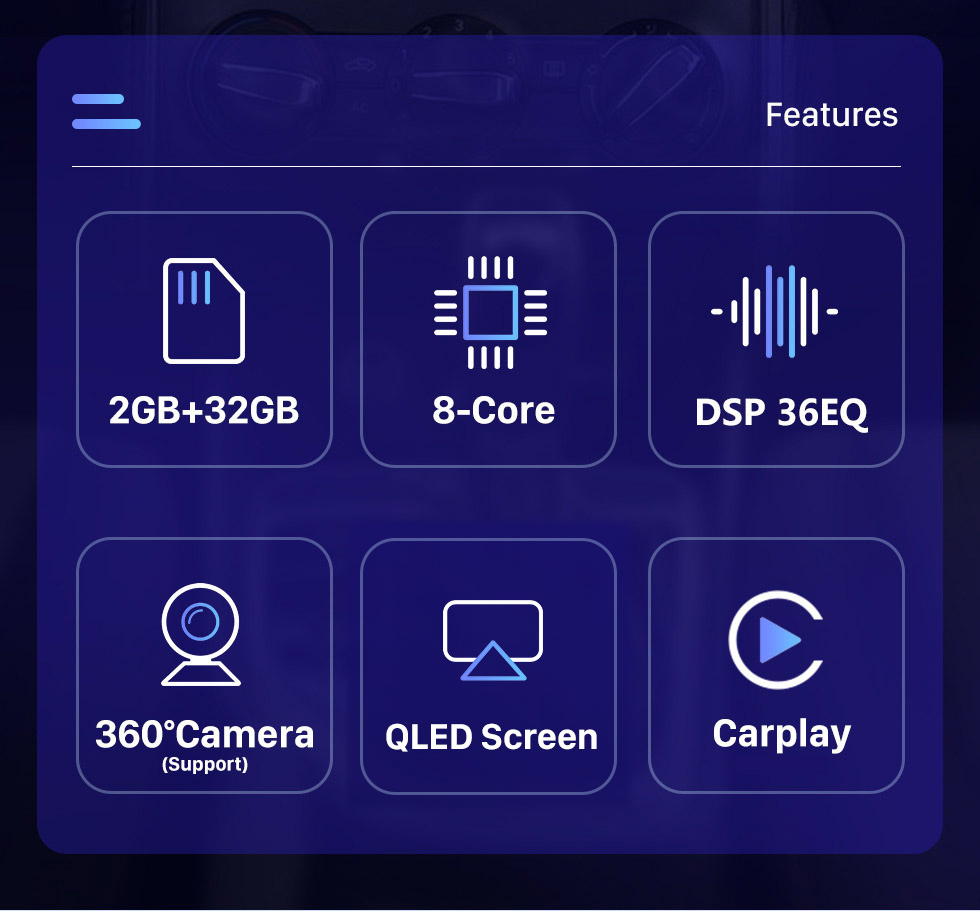 Seicane Android 10.0 9.7 polegadas para 2017 MG ZS Rádio com HD Touchscreen GPS Sistema de Navegação Suporte Bluetooth Carplay TPMS