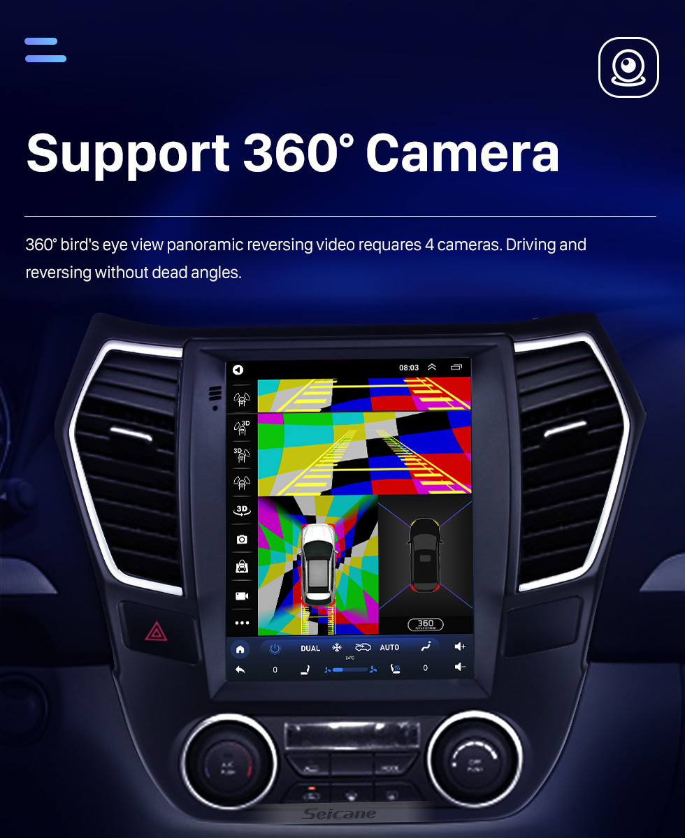 Seicane 9,7-дюймовый Android 10.0 для DongFeng AEOLUS A30 Radio GPS-навигационная система с сенсорным экраном HD Поддержка Bluetooth Carplay TPMS