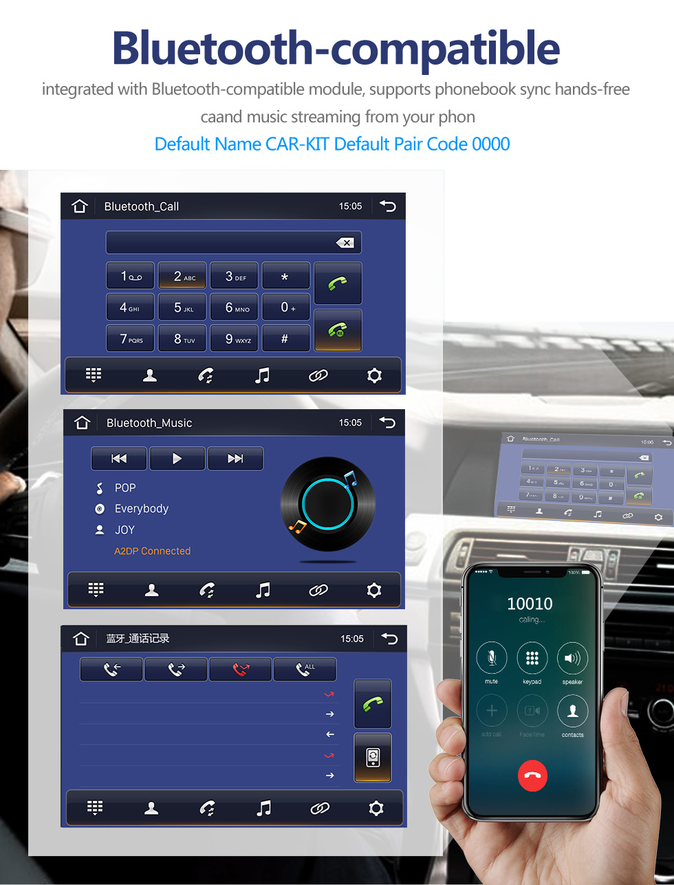 Seicane Melhor tela sensível ao toque Android 10.0 de 9 polegadas para 2004-2014 Skoda Octavia Stereo com suporte para sistema de navegação GPS Carplay RDS DSP AHD Camera DAB +