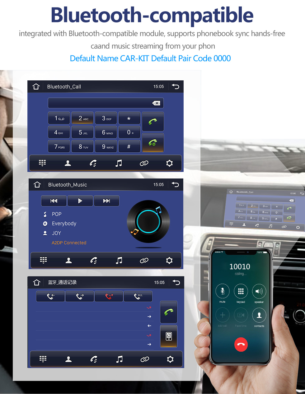 Seicane 8 Zoll Android 13.0 für 2001-2004 Mercedes SL R230 SL350 SL500 SL55 SL600 SL65 Stereo-GPS-Navigationssystem mit Bluetooth-Touchscreen-Unterstützung Rückfahrkamera