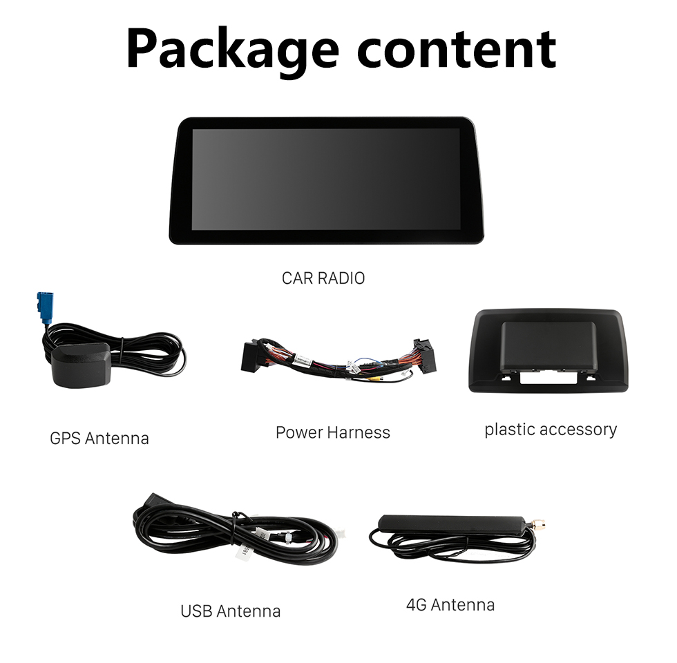 Seicane Android 10.0 pour BMW E87 2006-2012 Radio 10,25 pouces HD écran tactile système de navigation GPS avec prise en charge Bluetooth Carplay SWC