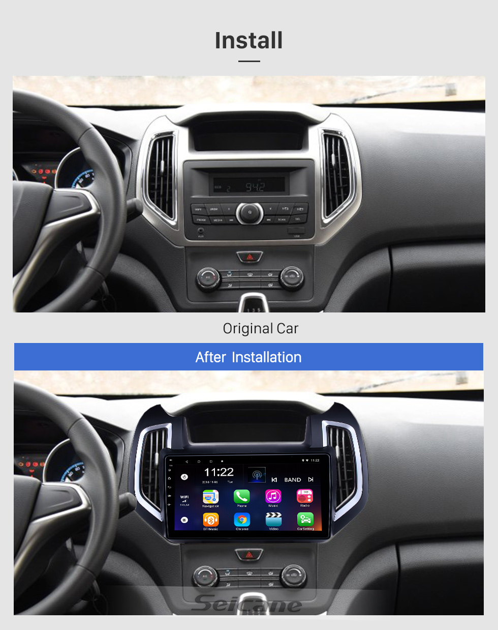 10.1 inch Android 8.1 GPS Navigation Radio for 2017-2019 Changan ...