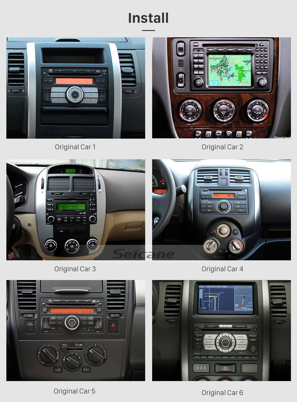 Seicane Android 10.0 10.1 pouces pour Universal Toyota Hyundai Kia Nissan Volkswagen Suzuki Honda Radio avec écran HD rotatif à 180 ° Navigation GPS Prise en charge Bluetooth WIFI Carplay DVR SWC