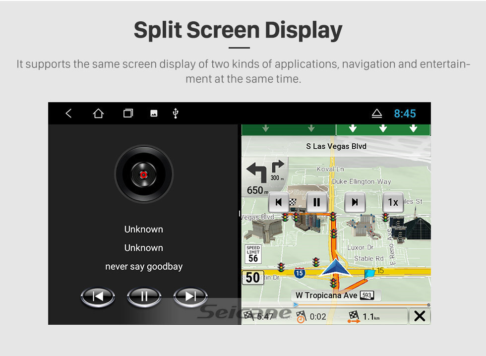 Seicane OEM 8 Zoll Android 9.0 für 2007 2008 2009 2010 2011 Toyota Camry Radio Bluetooth HD Touchscreen GPS Navigationssystem Unterstützung Carplay