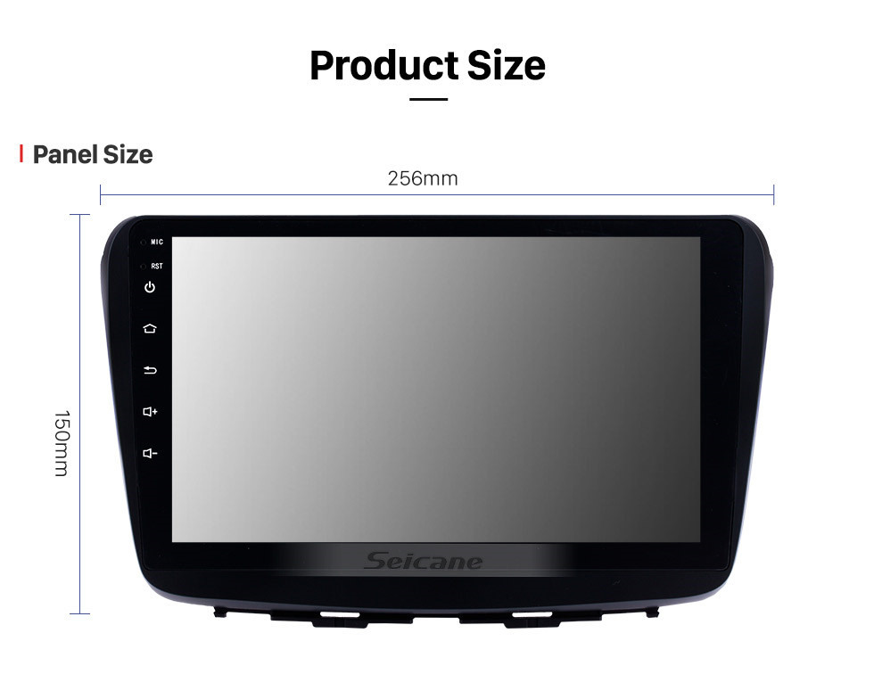Seicane 9 pulgadas Android 10.0 2016 Suzuki Baleno en el tablero de radio Sistema de navegación GPS Bluetooth 3G WIFI Cámara de visión trasera inalámbrica OBD2 Enlace de espejo Control del volante