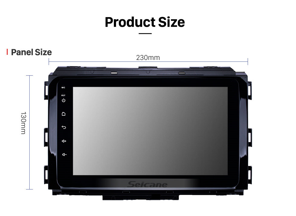 Seicane 8 inch HD Touchscreen Android 12.0 2014-2019 Kia Carnival GPS Navigation Radio with USB WIFI Bluetooth support SWC Carplay Steering Wheel Control