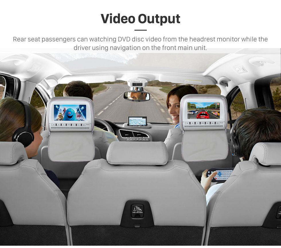 Seicane 2007-2013 Toyota RAV4 Android 10.0 Radio 9 pulgadas HD Pantalla táctil Navegación GPS Control del volante WIFI USB Bluetooth compatible DVR Cámara de respaldo TV Video