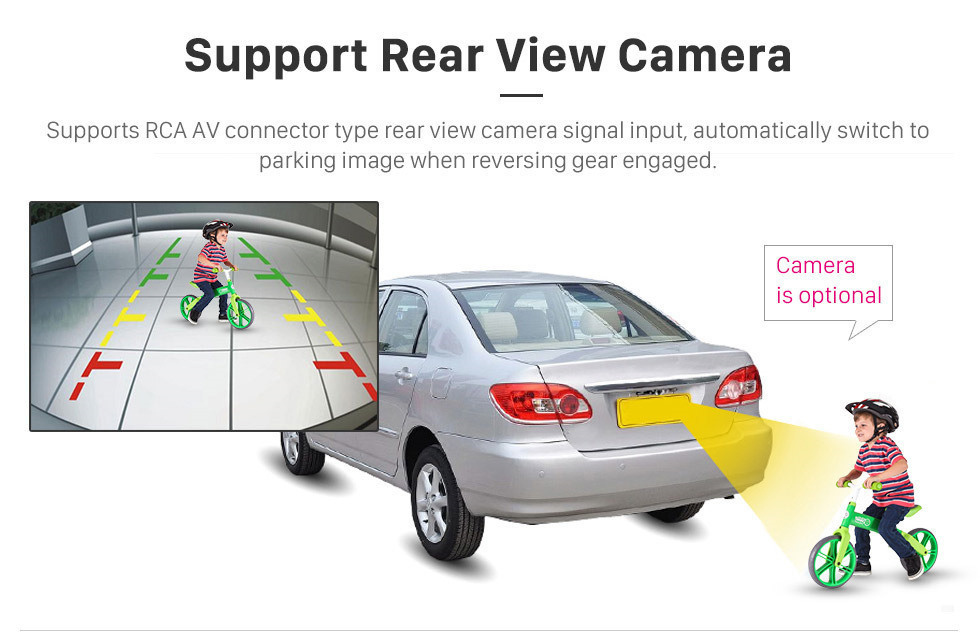 Seicane 2007-2013 Toyota RAV4 Android 10.0 Радио 9-дюймовый HD с сенсорным экраном GPS-навигация Управление на руле WIFI USB Поддержка Bluetooth DVR Резервная камера ТВ-видео
