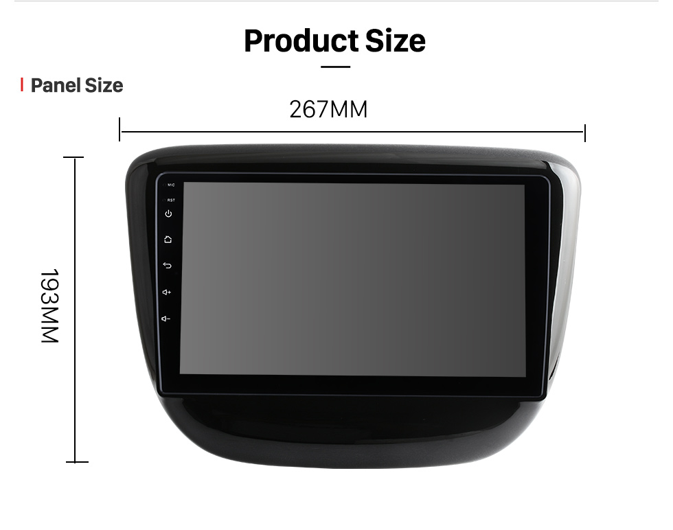 Seicane Для 2016 Chevy Chevrolet Cavalier Radio 9-дюймовый Android 12.0 HD с сенсорным экраном GPS-навигационная система с поддержкой Bluetooth Carplay SWC
