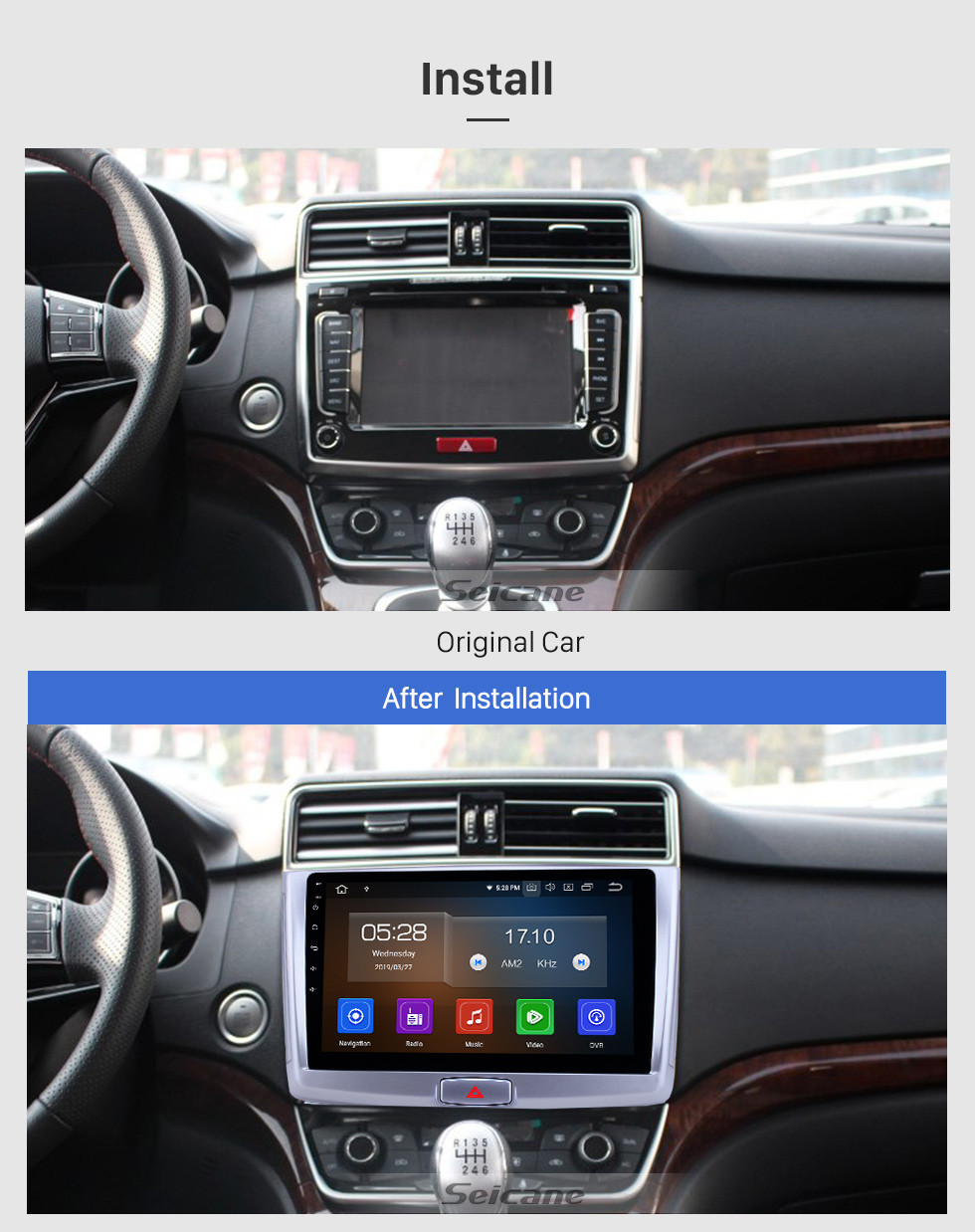 10.1 inch 2017 Great Wall Haval H6 Android 10.0 GPS Navigation Radio ...