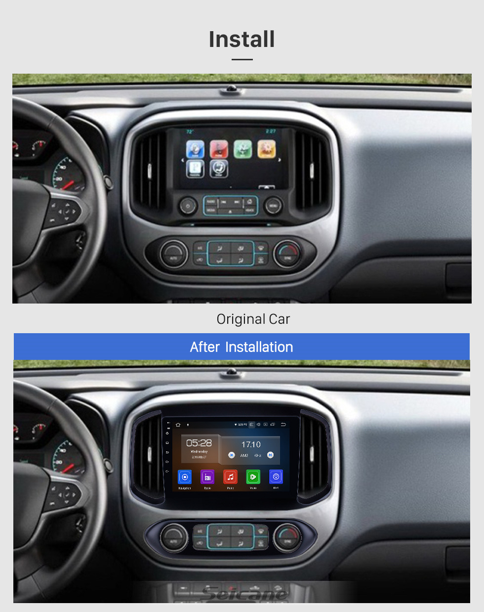 Android 10.0 9 inch GPS Navigation Radio for 20152017 chevy Chevrolet