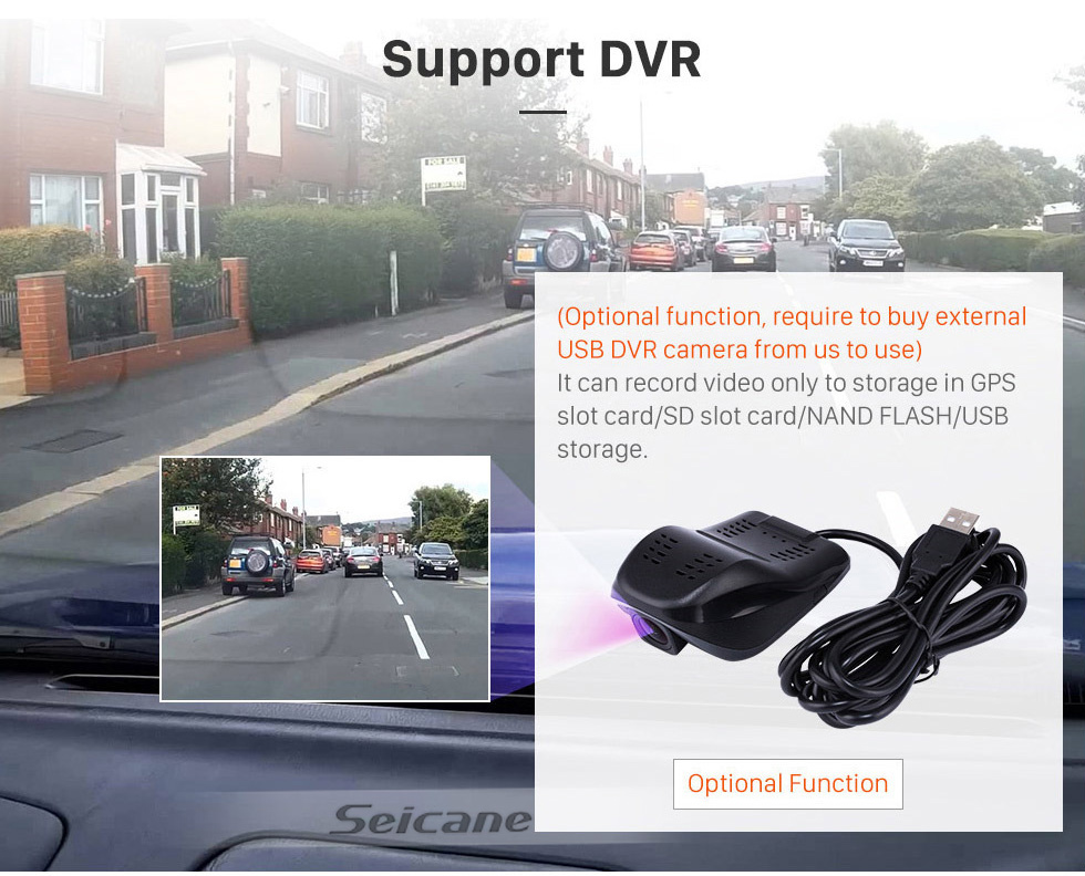 Seicane Tela sensível ao toque HD de 10,1 polegadas para 2010 Ford Mustang Autoradio Android Car GPS Navegação Bluetooth Car Radio Suporte câmera de visão traseira
