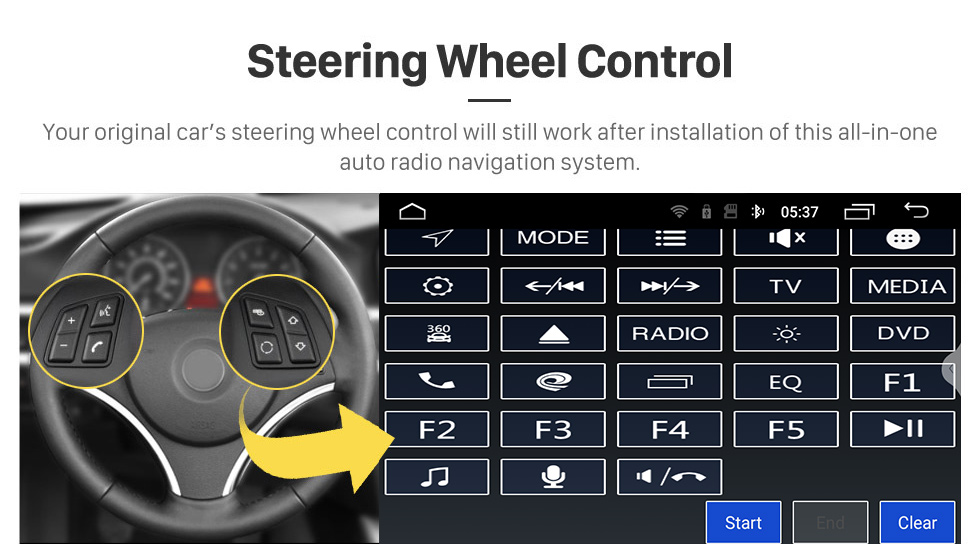 Seicane Android 13.0 para VW Volkswagen Radio universal Sistema de navegación GPS con pantalla táctil HD de 7 pulgadas con soporte AUX Bluetooth TV digital Carplay