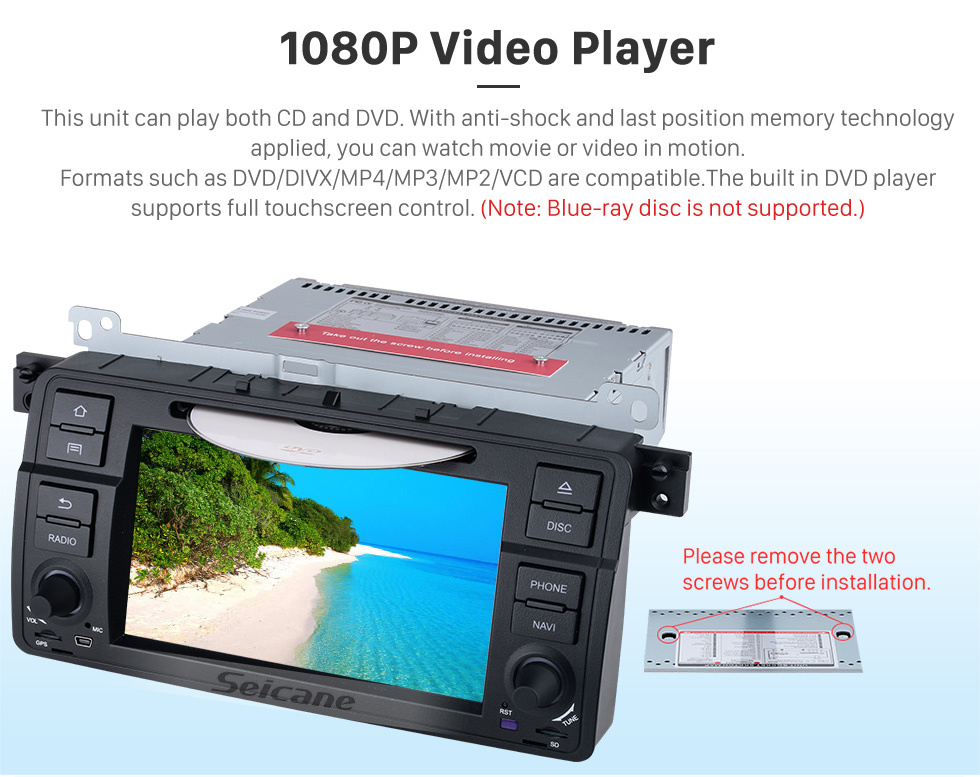 Reproductor De Dvd Para Coche Android 13.0, Sistema De Navegación GPS  Multimedia Para BMW E46 M3, Unidad Principal Estéreo De Audio Y Vídeo  Compatible Con DAB OBD De 402,3 €