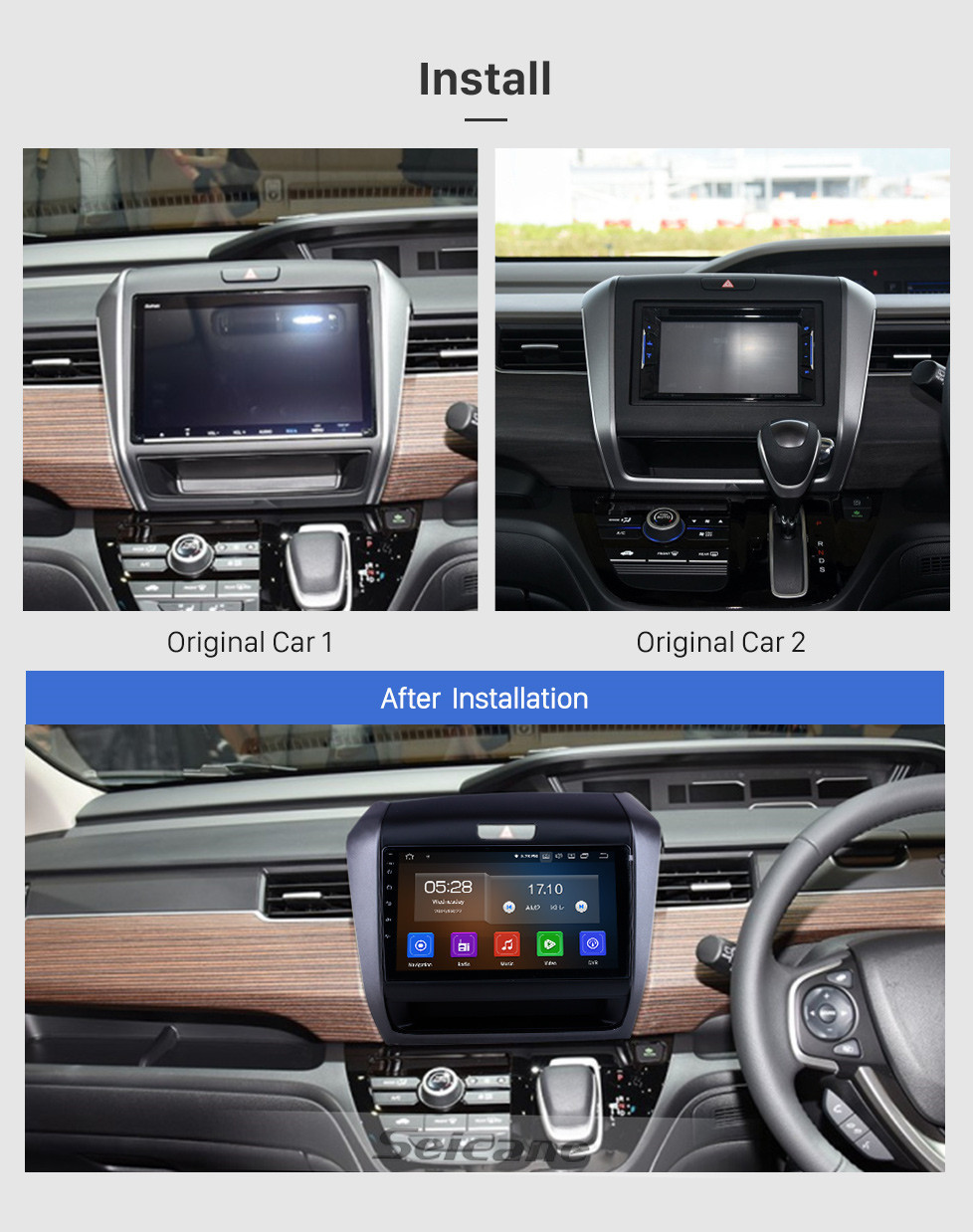 Магнитола android honda freed