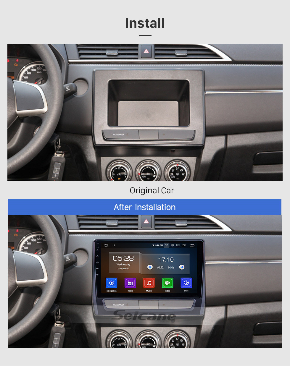 10,1 Zoll Für 2020 Mitsubishi ASX Radio Android 13.0 GPS Navigationssystem  Bluetooth HD Touchscreen Carplay Unterstützung OBD2