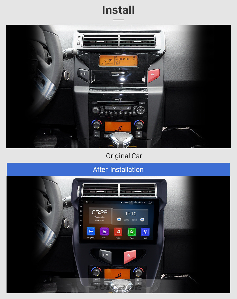  RoverOne Car Stereo Radio for Citroen C4 C