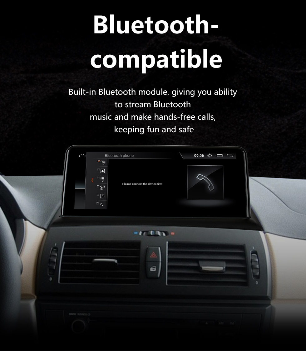 Seicane 10,25 Zoll für 2006-2008 2009 2010 BMW X3 E83 CCC System Android 11.0 Touchscreen GPS Navigation Bluetooth Stereo mit Musik AUX WIFI Unterstützung DAB+ OBD2 DVR Digital TV