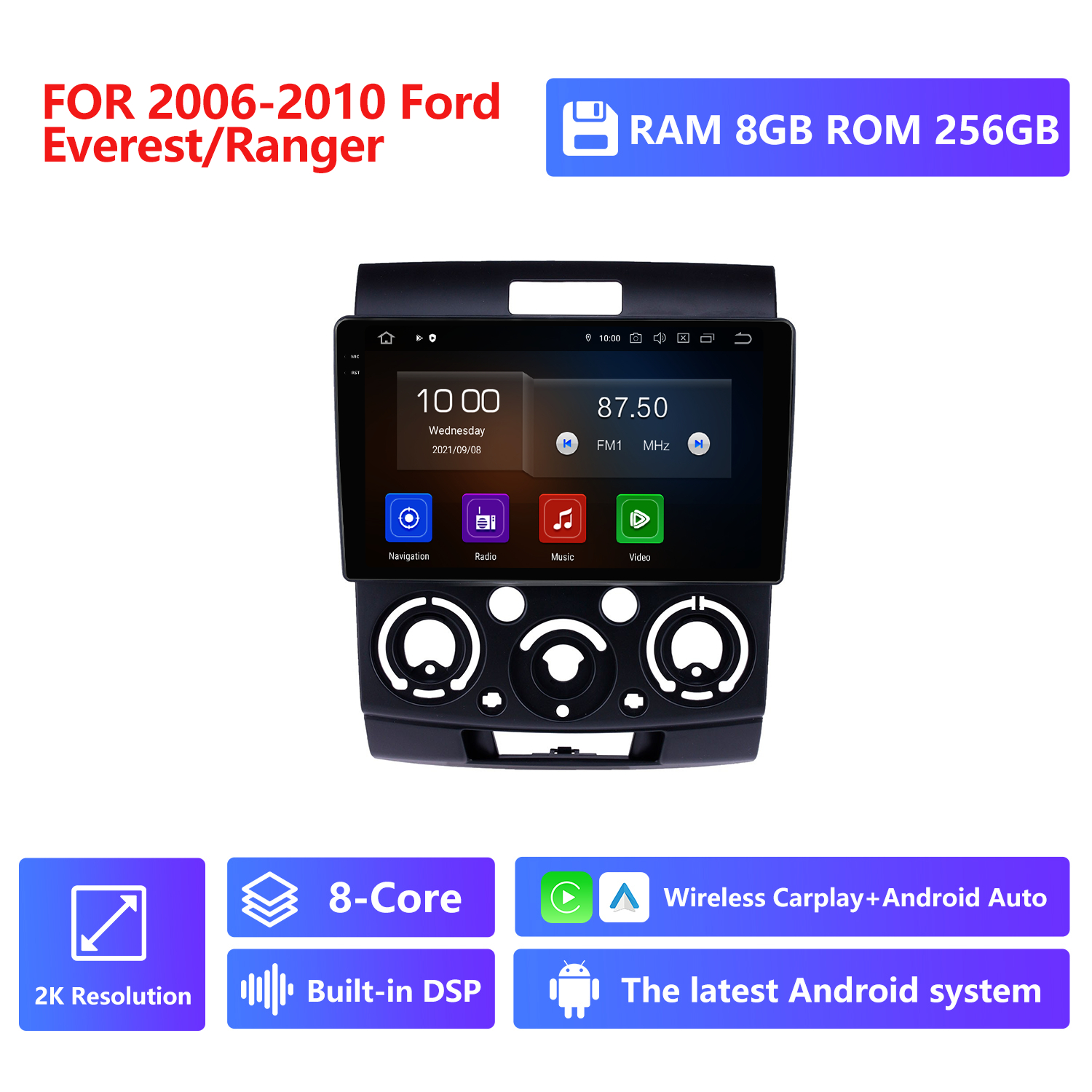 RAM 8G,ROM 256G 2K Entschließung