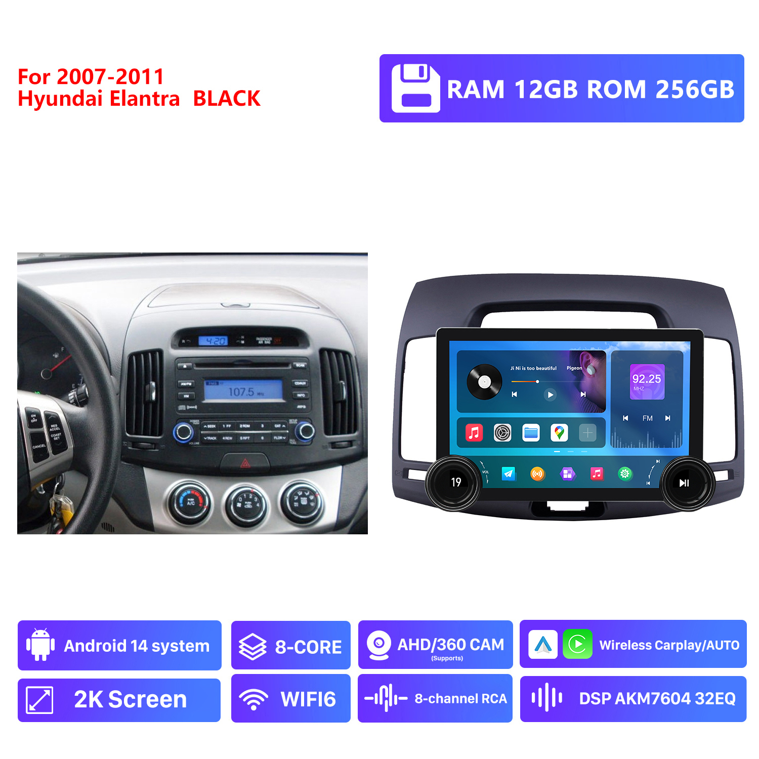 Android 14,RAM 12G,ROM 256G,Black