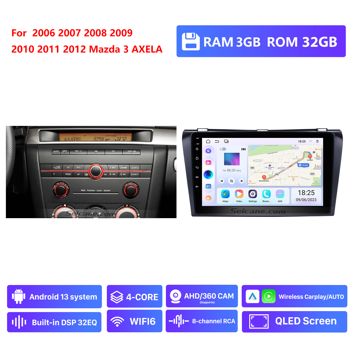 RAM 3G,ROM 32G